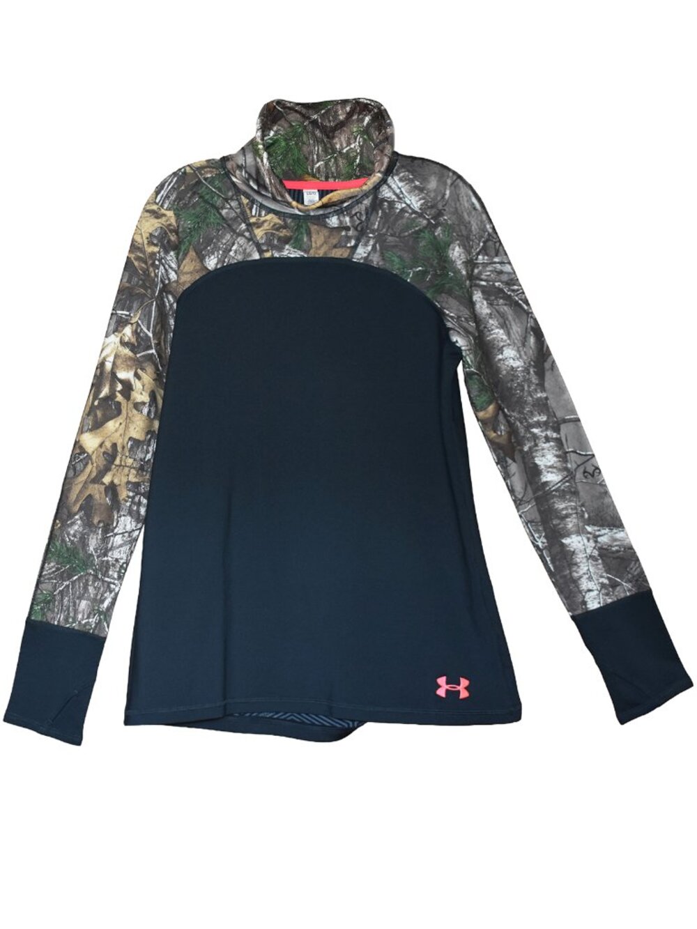 Under Armour Women's Sweatshirt Scent Control Turtleneck Compress Shirt Size L - Picture 2 of 5